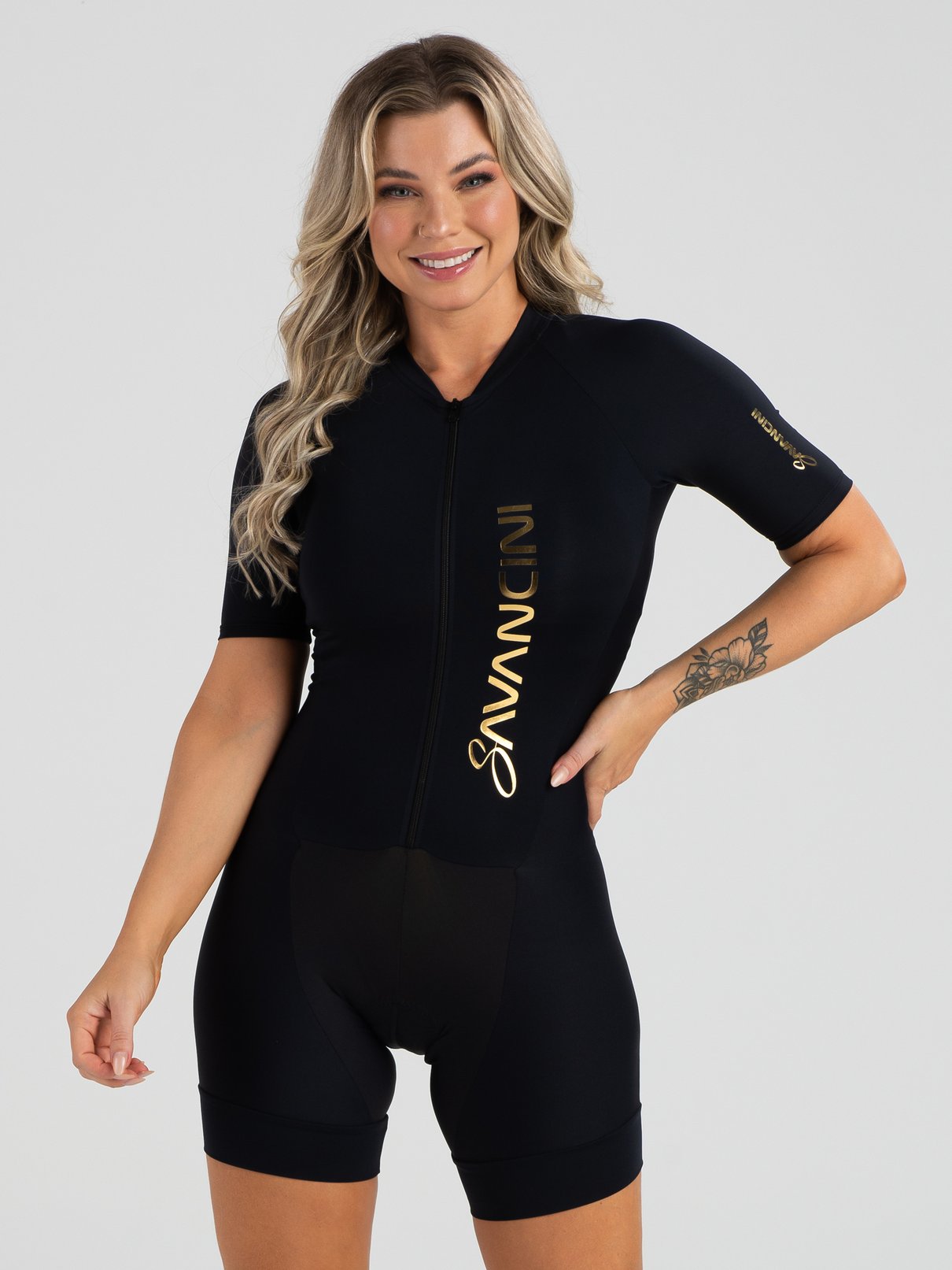 Conjunto Feminino Legging + Top Nadador L&iacute;nea