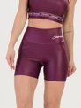 shorts feminino fitness savancini starlight vinho s401vn