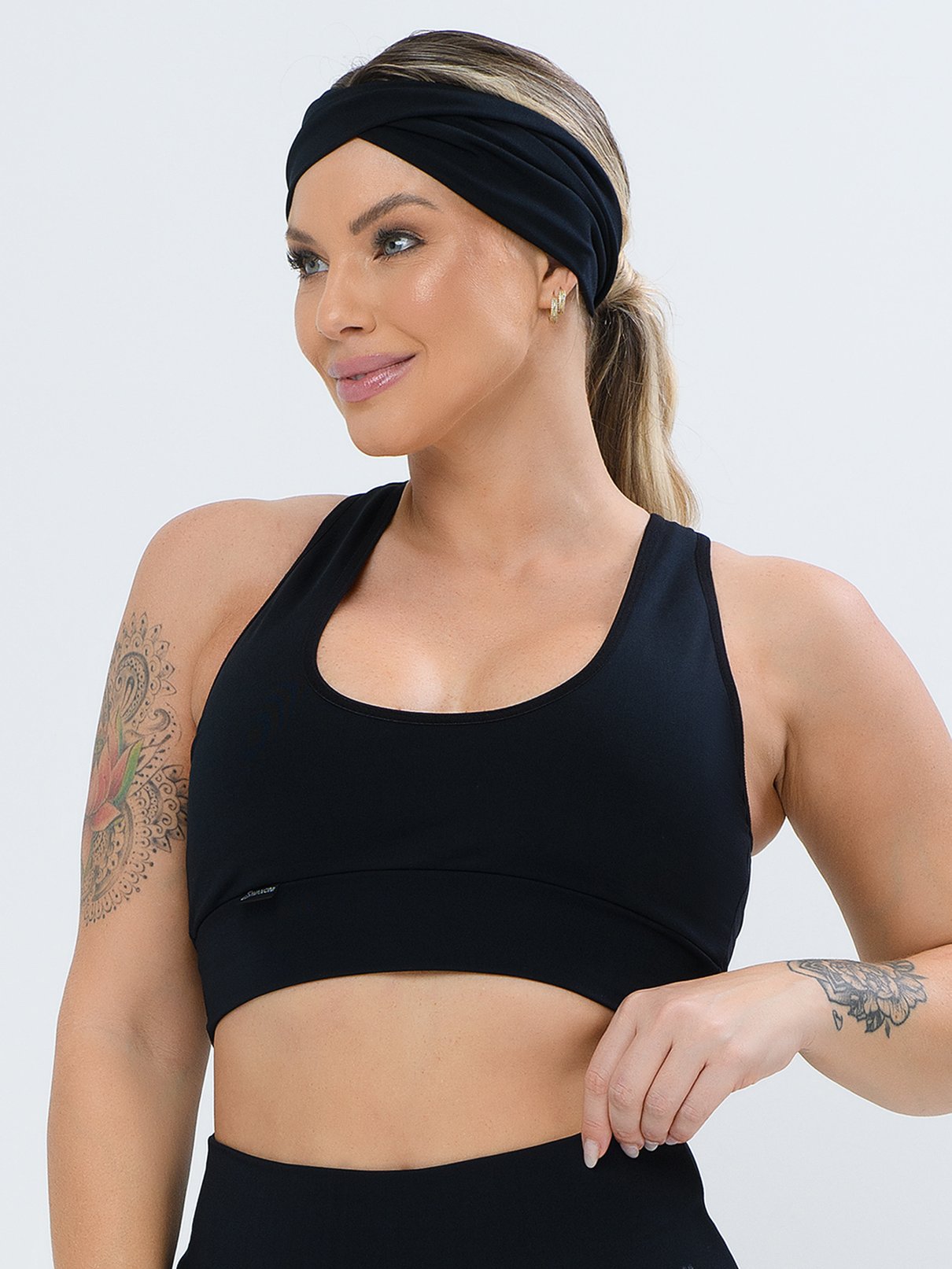 Conjunto Feminino Legging + Top Nadador Línea