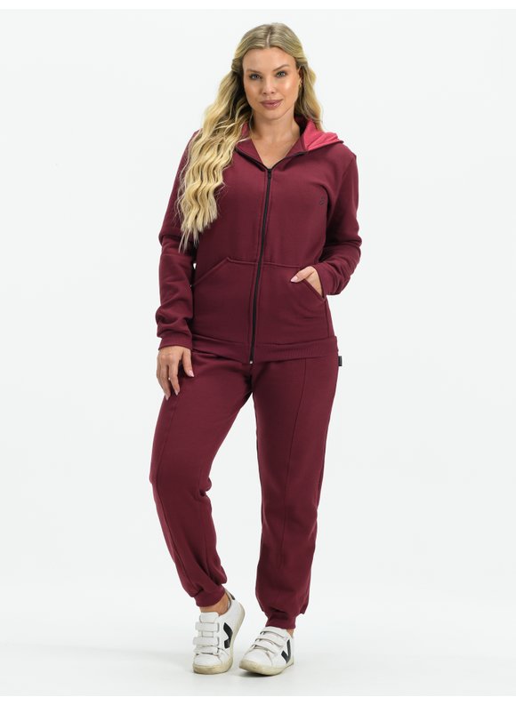 Savancini Casaco Moletom Preto Feminino Moletom Com Capuz E Ziper