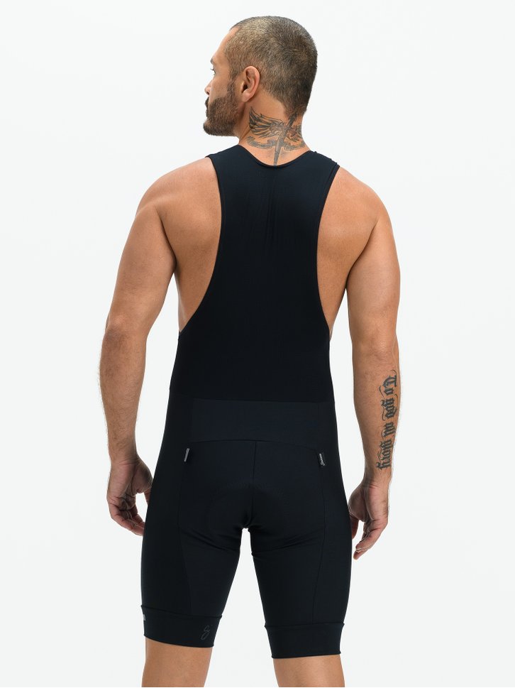 bretelle de ciclismo masculino preto moving savancini 7010 costas