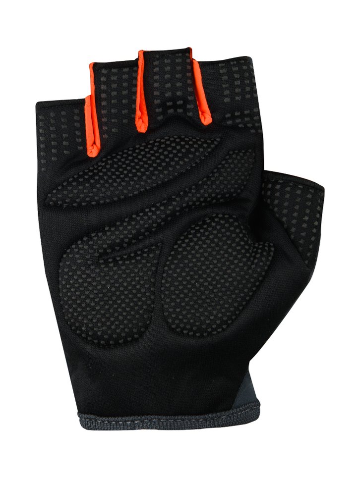 luva de ciclismo cinza laranja aberta savancini 2418 052 lat
