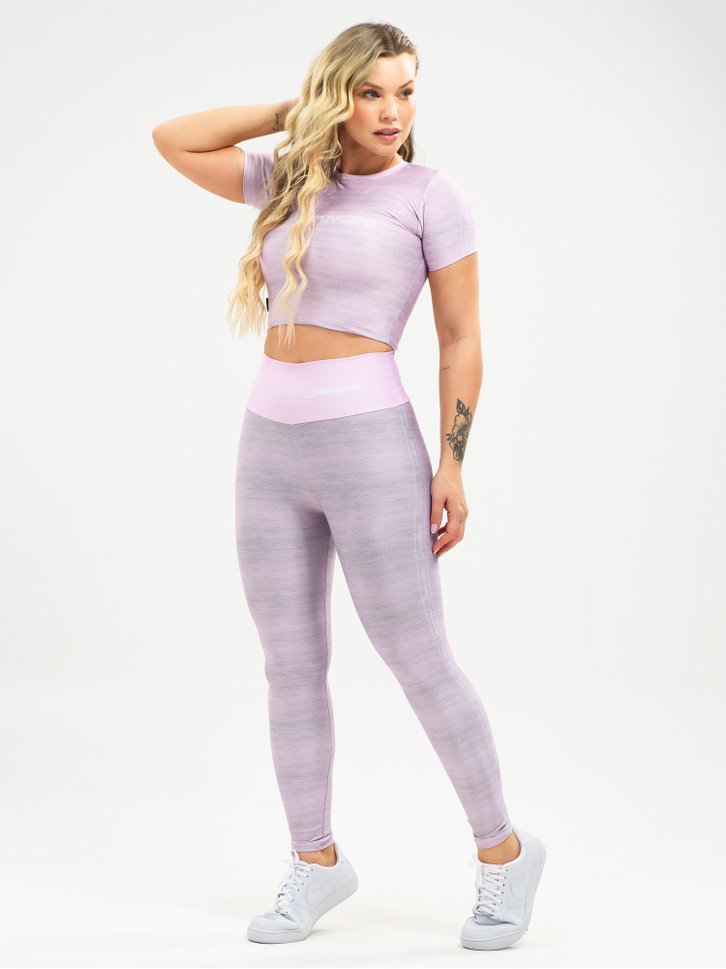 conjunto legging blackout e cropped fusion rosa savancini s320620rs k
