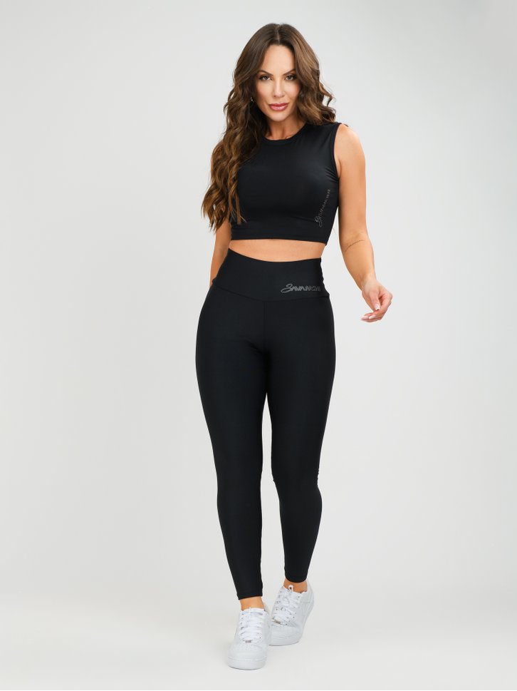 conjunto legging e cropped regata moving preto savancini 73007700po k 1