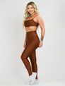 conjunto legging e top poliamida star marrom savancini st300200 k 3