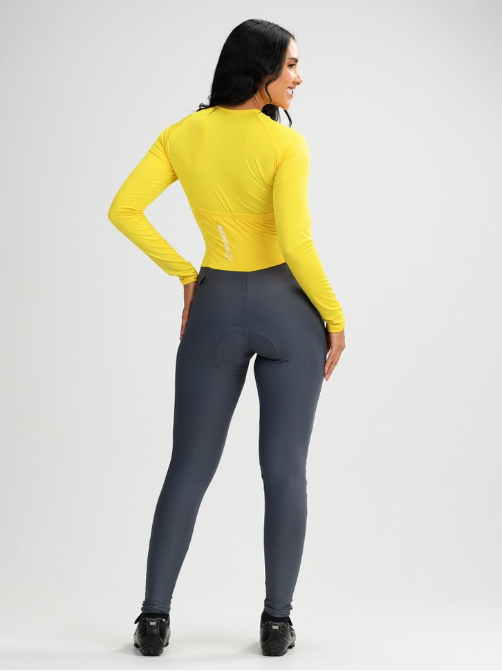 macacao ciclismo feminino forro em gel chumbo e tibet savancini sp500 3