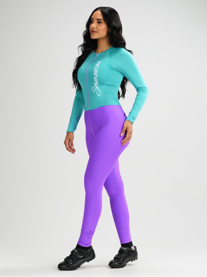 macacao ciclismo feminino forro em gel magic e tame savancini sp500 2