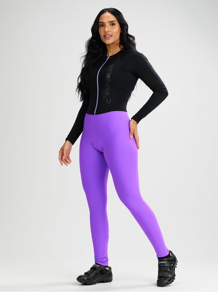 macacao ciclismo feminino forro em gel magic e preto savancini sp500 2