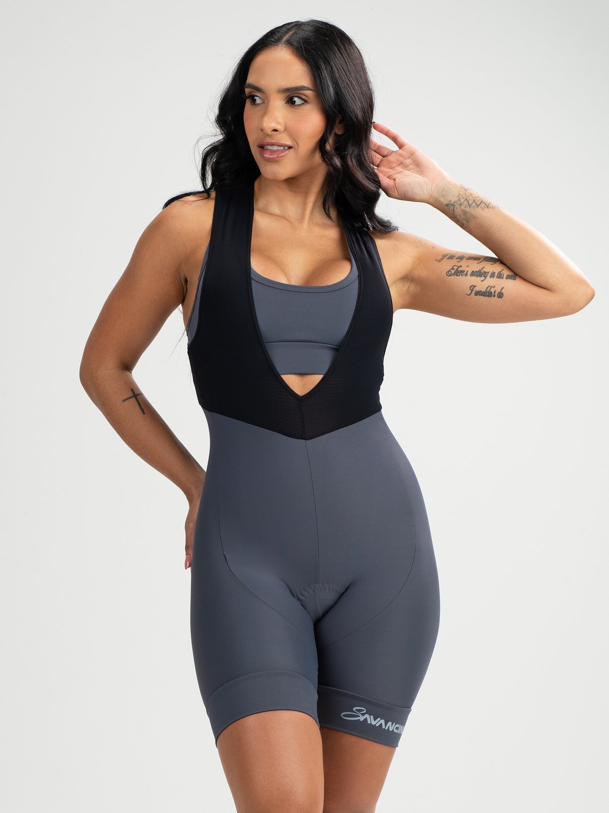 Conjunto Feminino Legging + Top Nadador L&iacute;nea