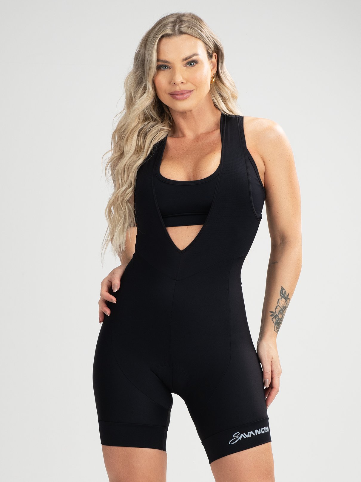 Conjunto Feminino Legging + Top Nadador L&iacute;nea