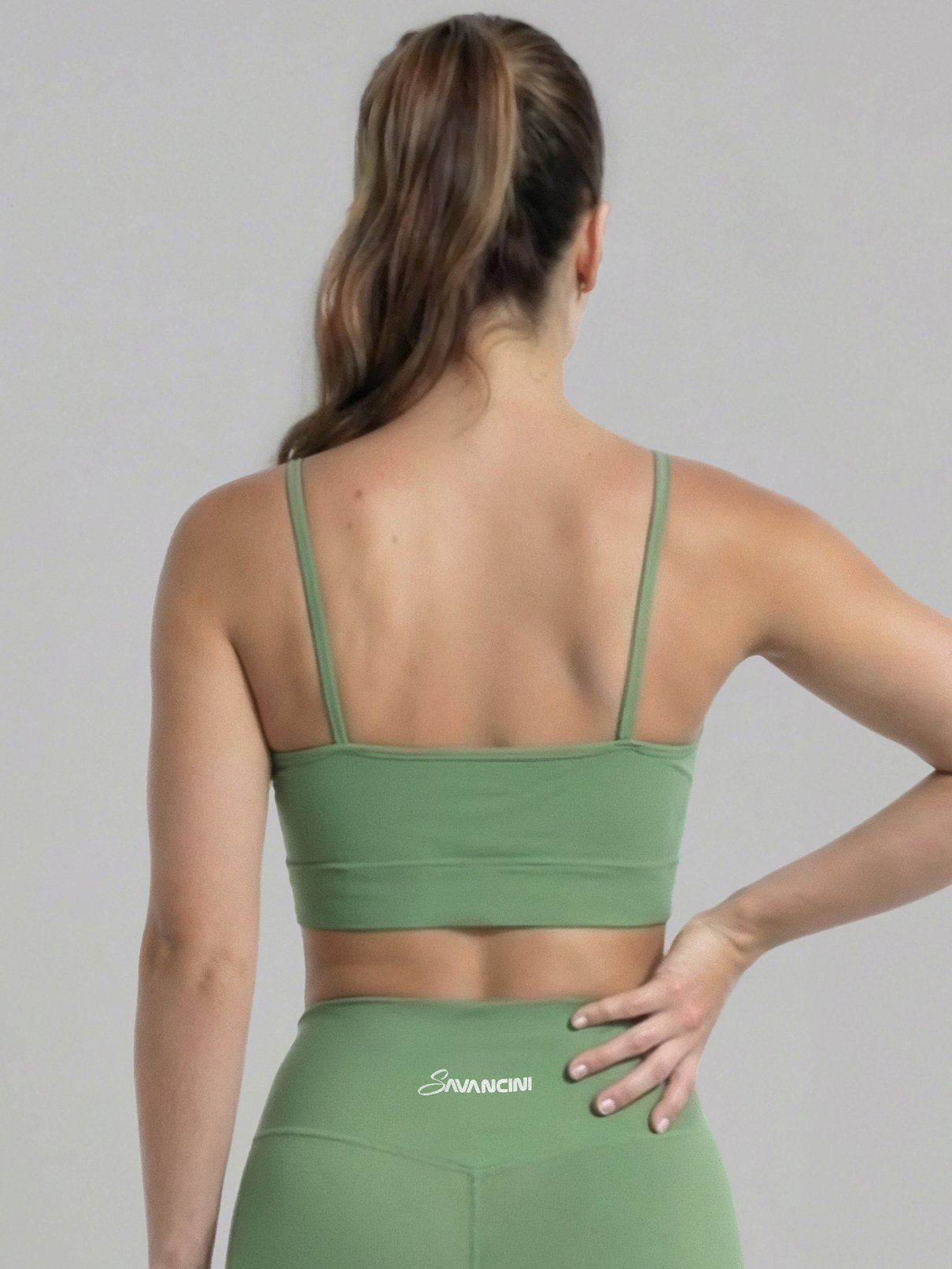 conjunto malva short costas top