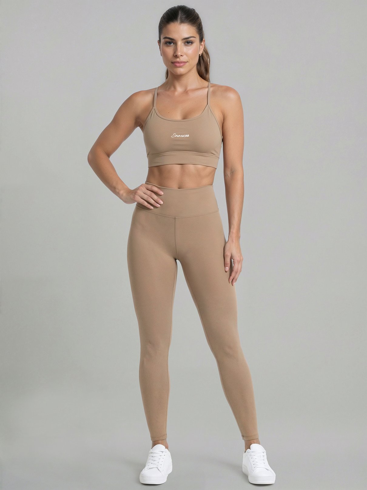 conjunto capuccino legging