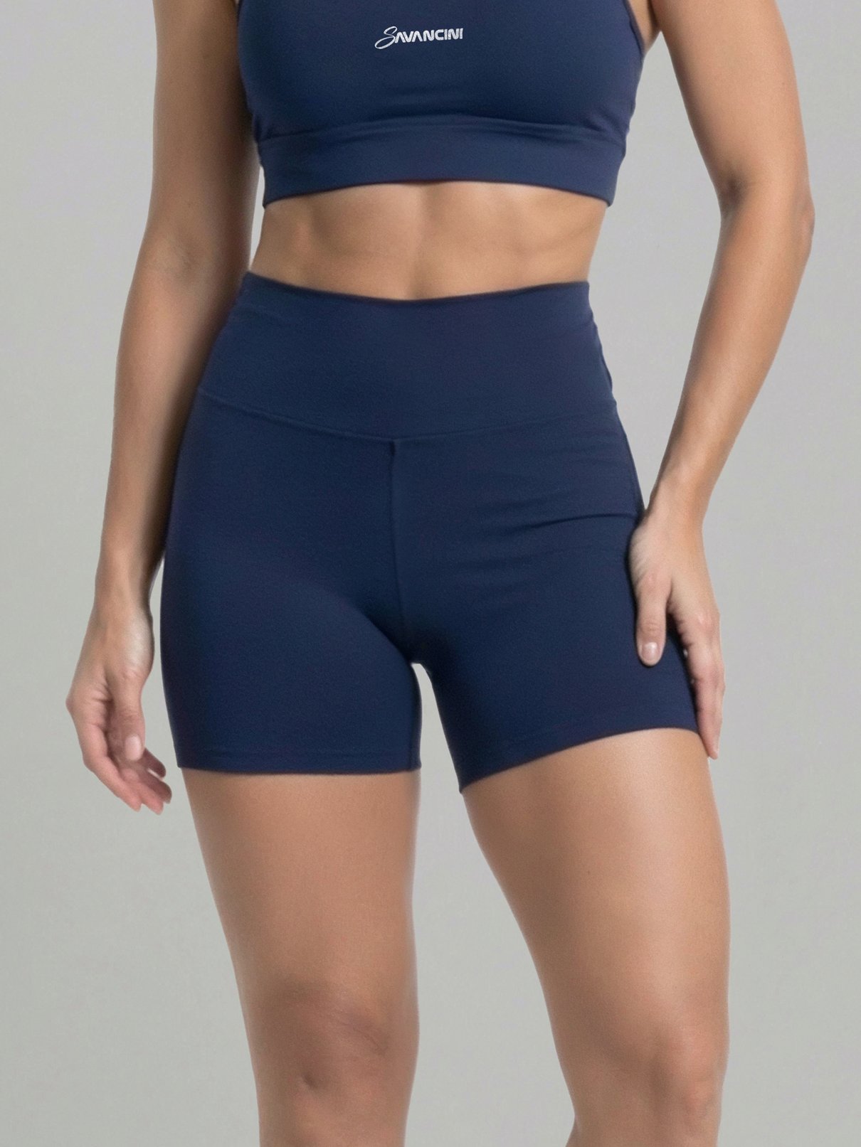 conjunto marinho short short