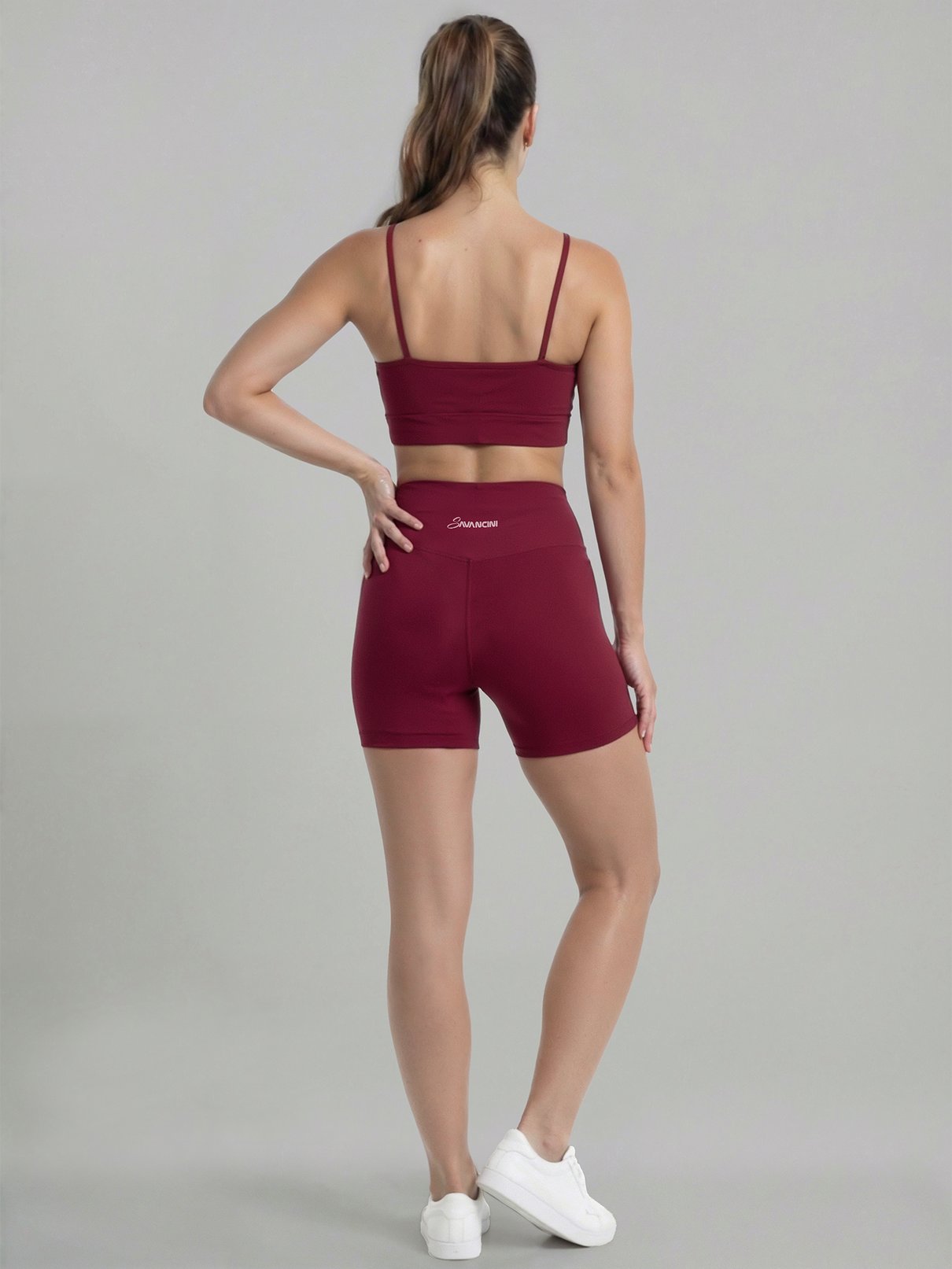 conjunto rouge short costas